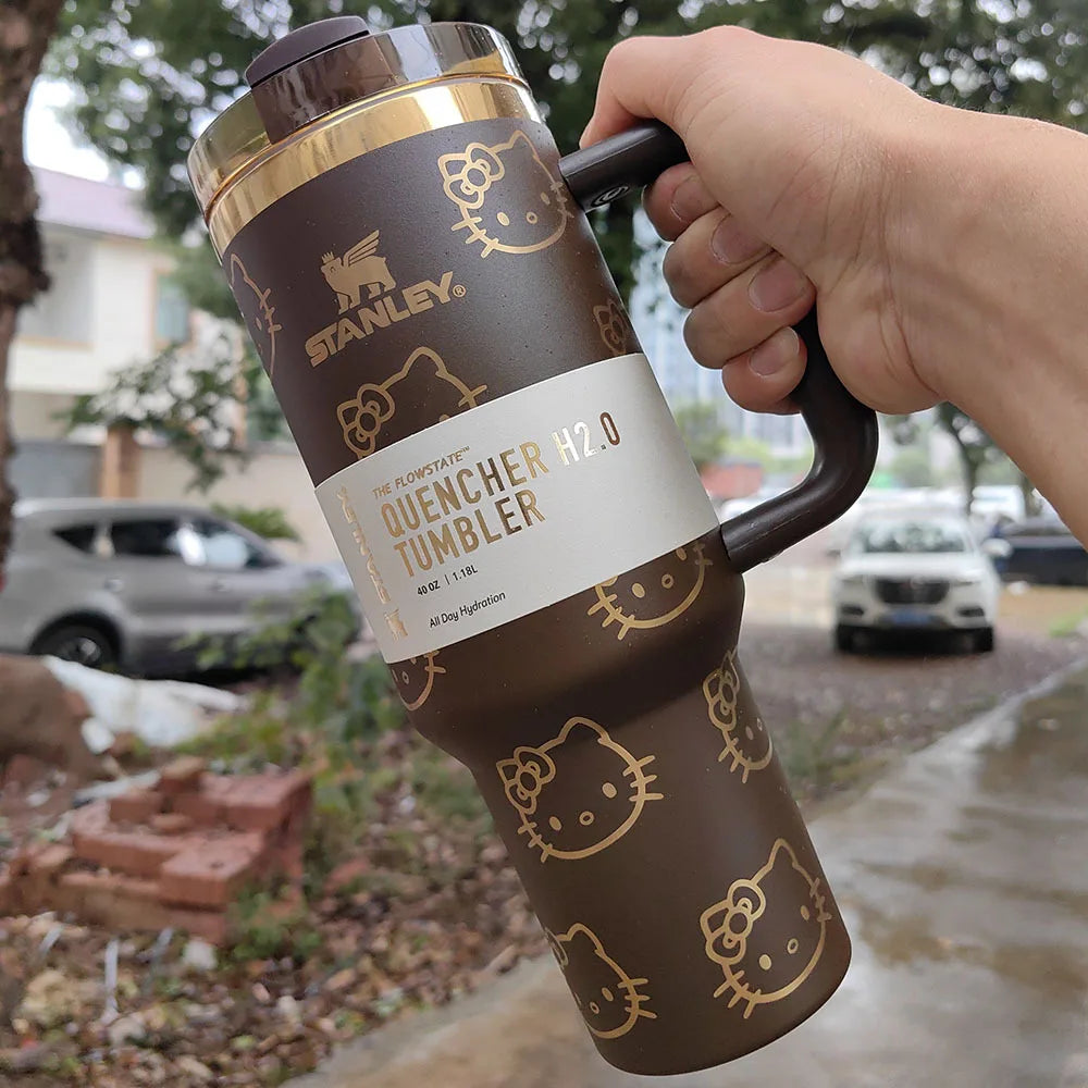 Stanley Quencher H2.0 Tumbler with Handle and Straw 40 oz