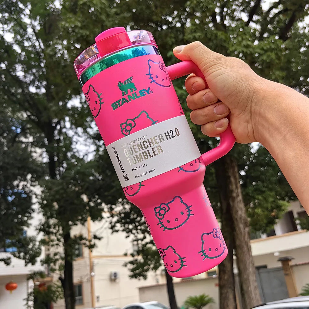 Stanley Quencher H2.0 Tumbler with Handle and Straw 40 oz