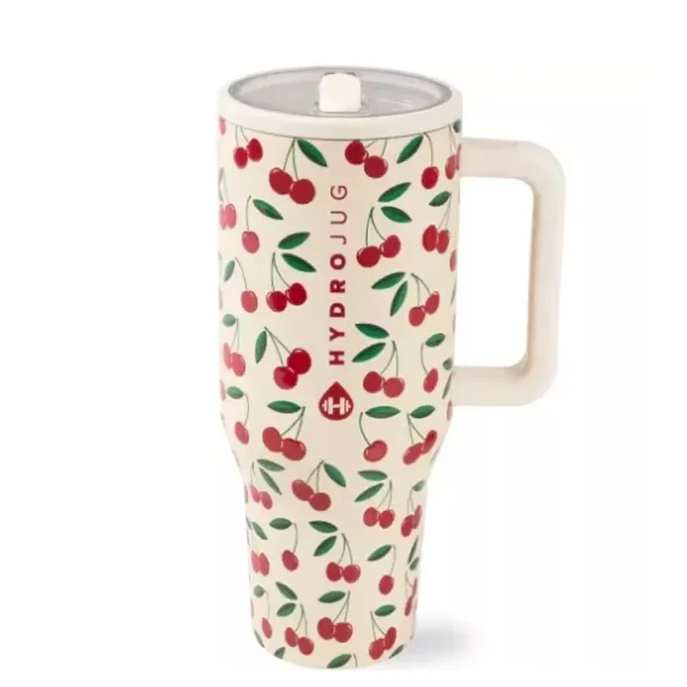 HydroJug Tumbler 32OZ/40OZ Traveler Straw Lid Stainless Steel Vacuum Insulated