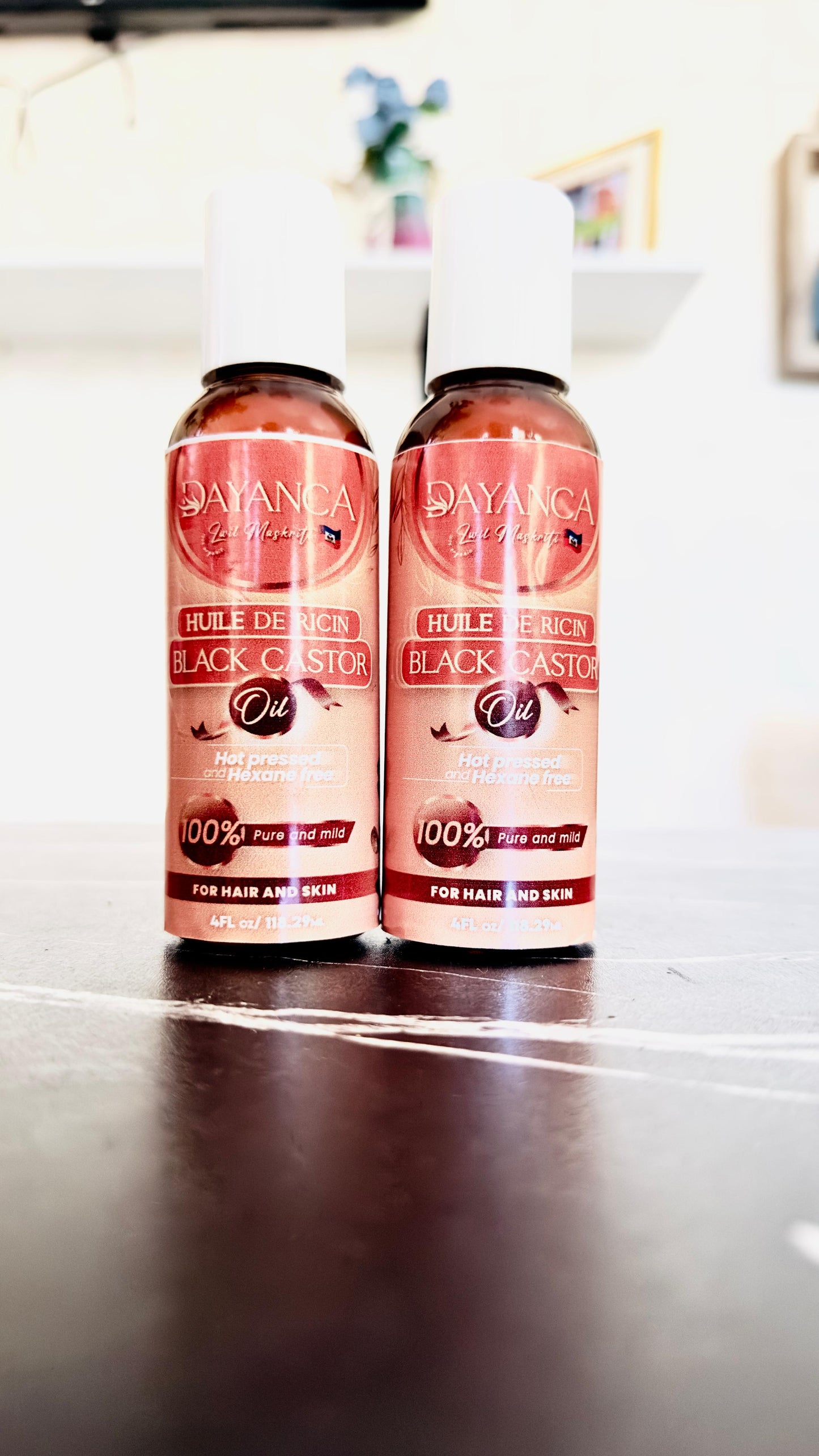 Huile Mascriti - 100% Naturel - Pour cheveux et autres - Gros bouteille 8FL oz