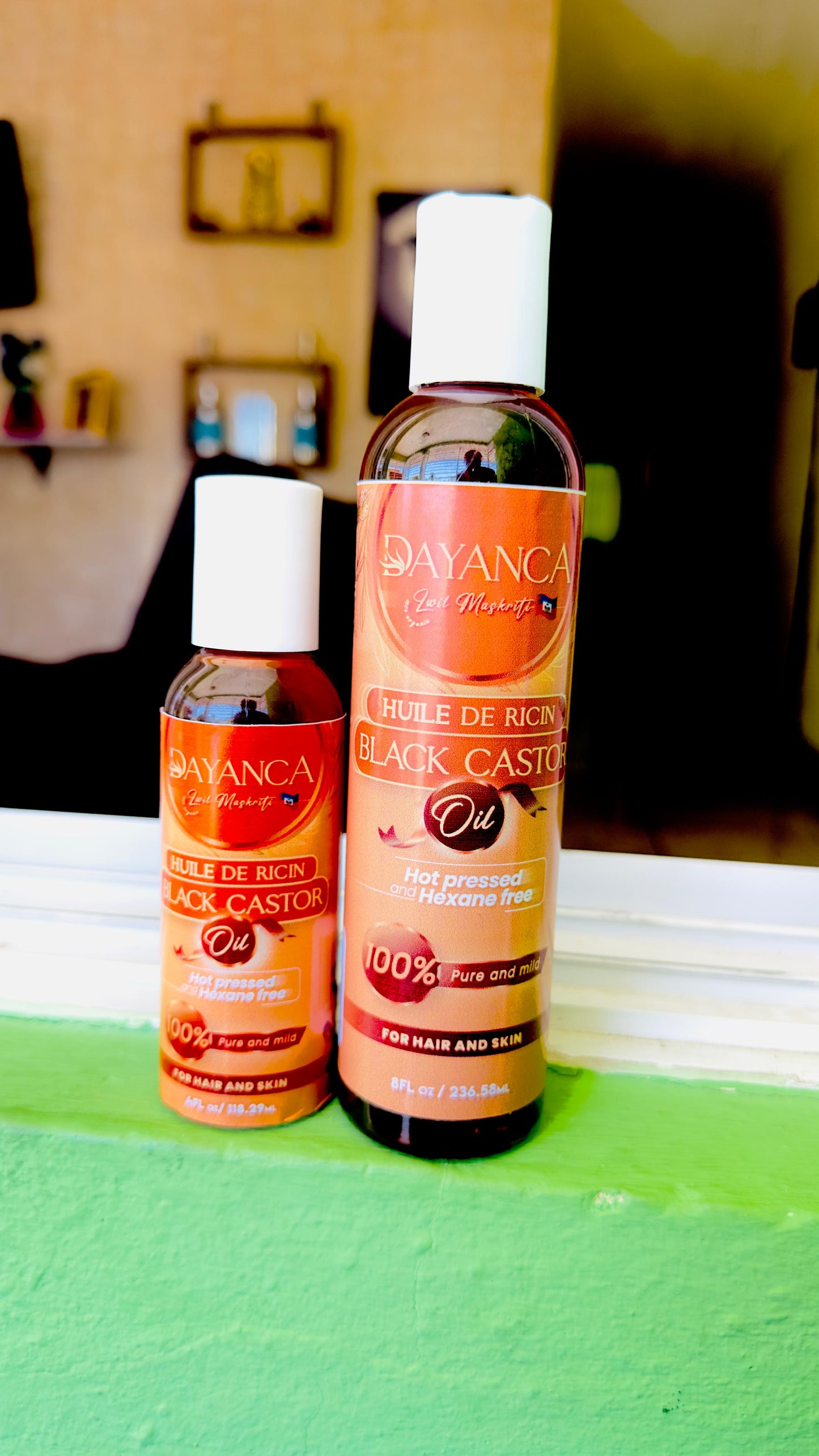 Huile Mascriti - 100% Naturel - Pour cheveux et autres - Gros bouteille 8FL oz