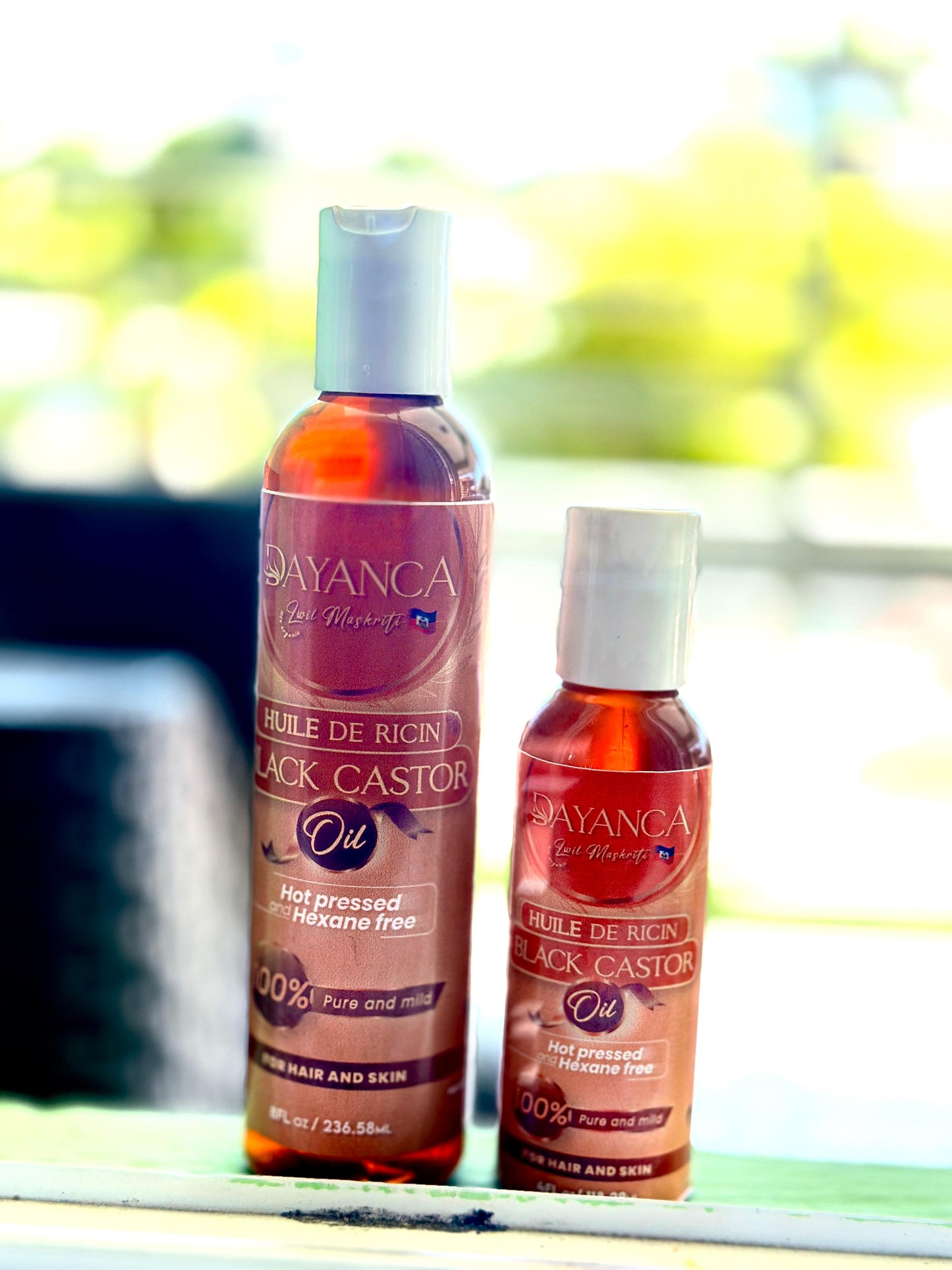 Huile Mascriti - 100% Naturel - Pour cheveux et autres - Gros bouteille 8FL oz