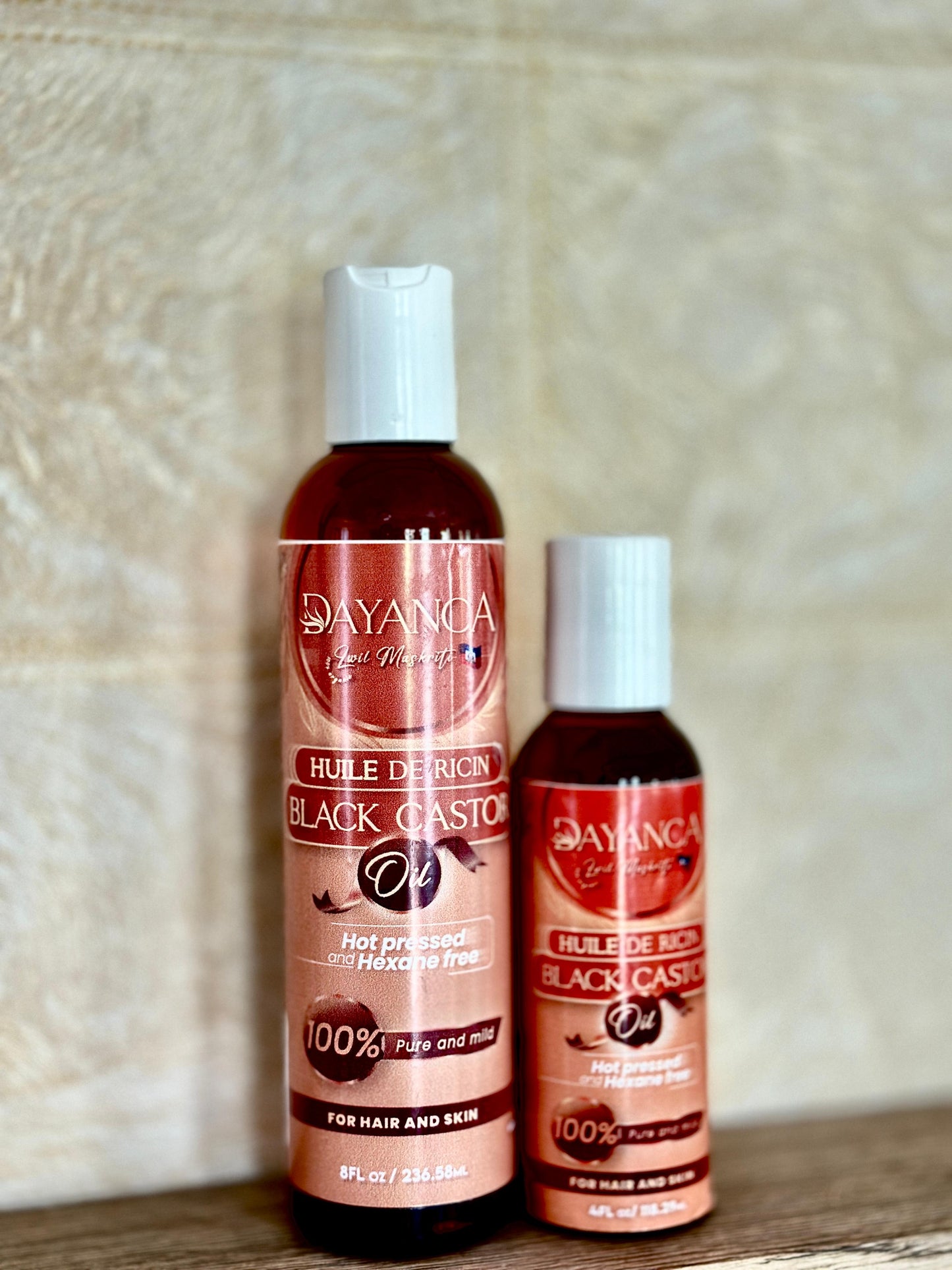 Huile Mascriti - 100% Naturel - Pour cheveux et autres - Gros bouteille 8FL oz